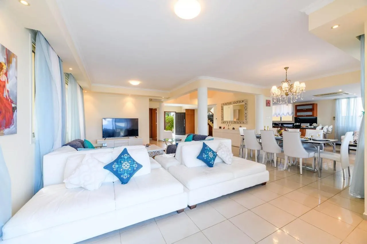 Royal Beachfront Villa Protaras